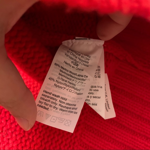 NWT J Crew Ivan Fair Isle sweater Red - Picture 6 of 7